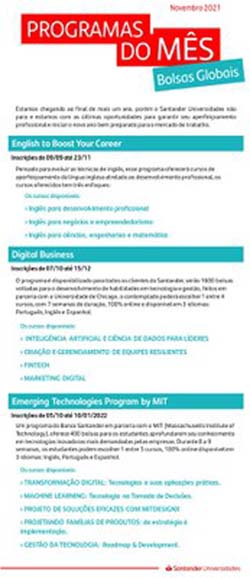 Inscrições abertas para duas mil bolsas no Santander Universidades