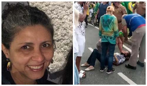 Psicóloga de extrema esquerda que jogou objetos em idosa de 73 anos na marcha cristã pela família é presa por tentativa de homicídio