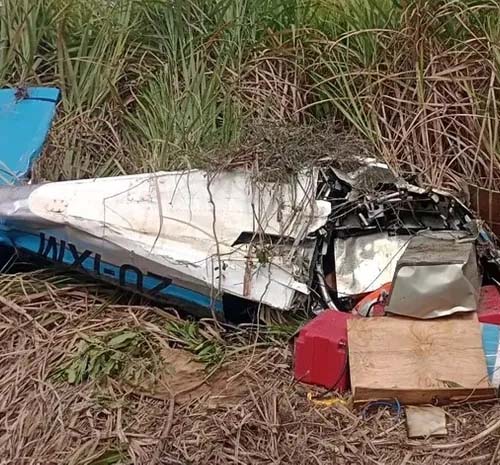 Avião que transportava aproximadamente 180 kg de entorpecentes cai em Coruripe e piloto morre no local