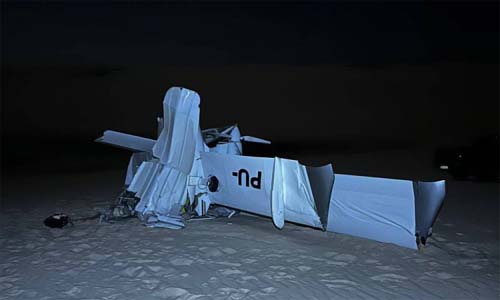 Avião de pequeno porte cai nos Lençóis Maranhenses e deixa dois mortos