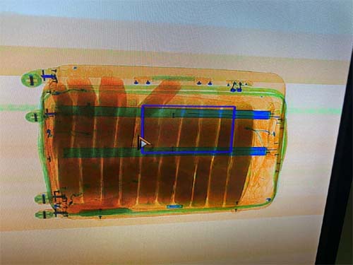 Mulher é presa e retirada do avião por transportar 22 kg de maconha na bagagem 