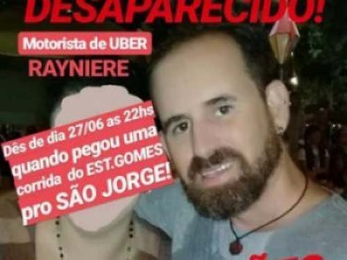 Polícia localiza corpo de motorista de aplicativo e prende suspeitos