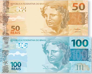População ainda não conhece bem as novas notas de R$ 50 e R$ 100
