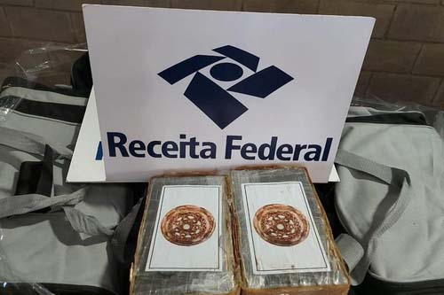 Receita Federal apreende 337 kg de cocaína no Porto de Itaguaí