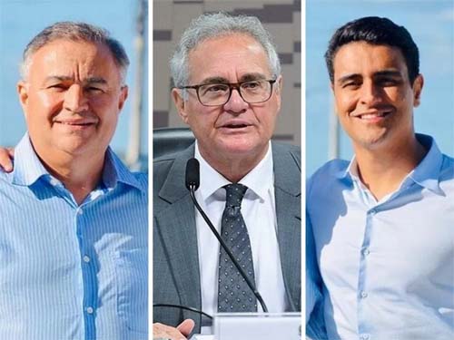 Renan Calheiros surpreende e elogia João Caldas e JHC por obra em Ibateguara