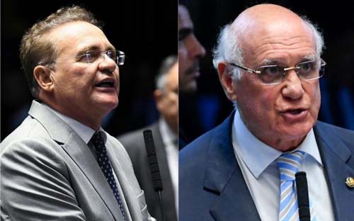 Contra Renan, senador pede ao STF votação aberta no Senado