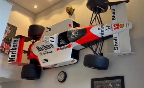 Megatraficante foragido tinha coleção de Rolex e réplica de McLaren de Ayrton Senna em mansão no Rio