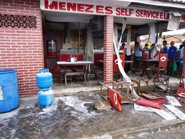 Fogo destrói restaurante da Orla do São Francisco em Penedo 