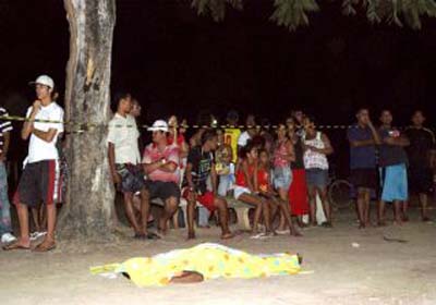 Jovem é assassinado atrás do 5º Batalhão da PM 