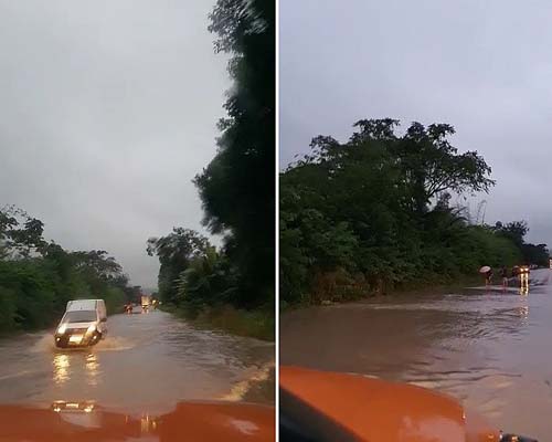 PRF alerta para interdições de rodovias em 3 municípios devido às chuvas em AL