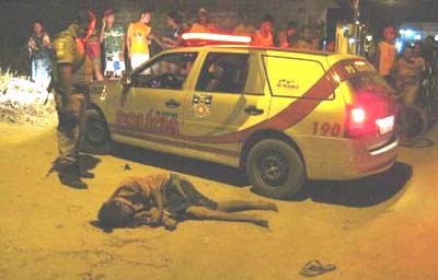 Pistoleiro mata usuário em rua e dá ‘boa noite’ a testemunhas