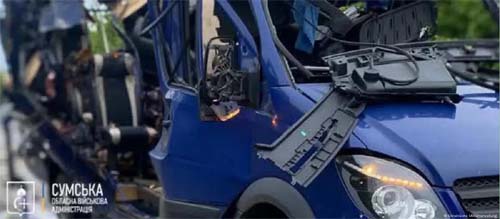 Ataque russo na Ucrânia atinge ônibus e mata passageiros