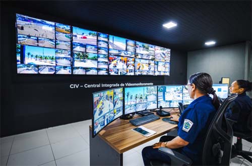Maceió terá monitoramento 24 horas em praças e escolas