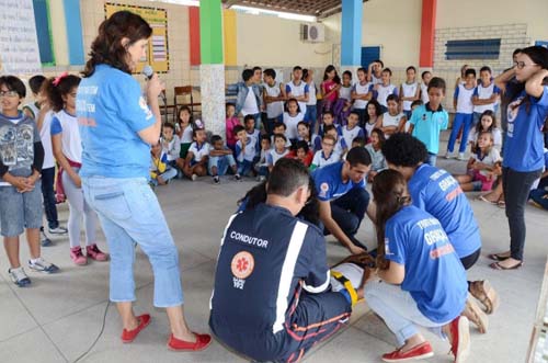 Samu nas Escolas inicia temporada 2019 nesta sexta-feira (22)