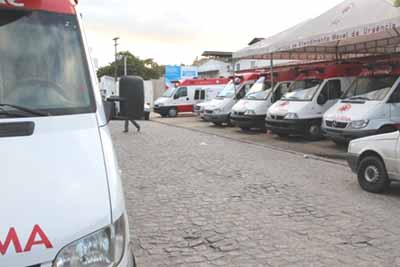 Socorristas do Samu param por tempo indeterminado