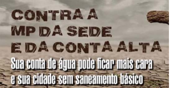 Audiência Pública debate programa do Governo Federal de privatização de empresas de saneamento