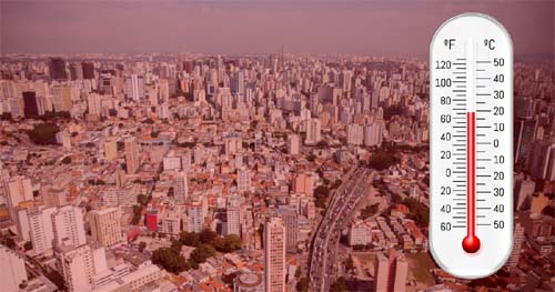 Capitais brasileiras estarão entre as mais quentes do mundo em 2050, indica estudo americano
