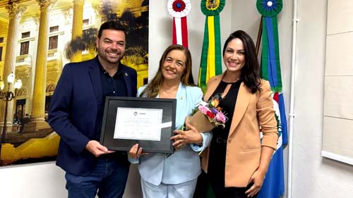 Senadora Eudócia Caldas é homenageada pela Câmara de Maceió com Comenda Nise da Silveira