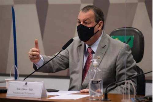 Aziz associa-se ao governo e cria tumulto na CPI da Covid-19