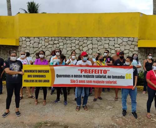 Servidores de Rio Largo avaliam greve por falta de recomposição salarial