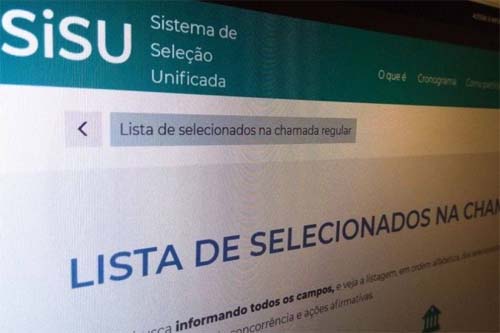 Sisu: MEC reconhece erro na divulgação de resultados provisórios
