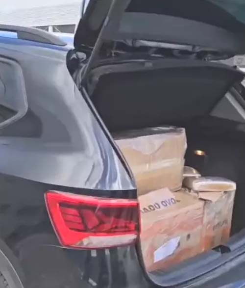 Carga de skank é apreendida após perseguição policial na BR-104 em União dos Palmares