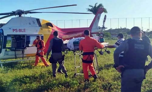 Jovem é baleado na cabeça e socorrido em estado grave em Boca da Mata