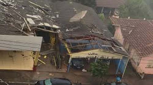 Intensas chuvas levam ao estado de emergência em seis municípios de Santa Catarina