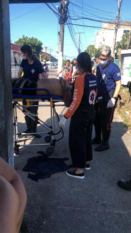 Homem sofre tentativa de homicídio no Trapiche da Barra