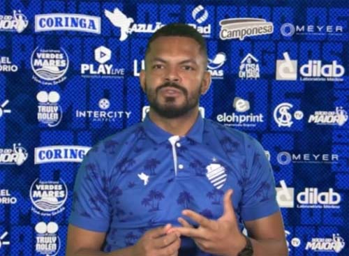 Thiago Rodrigues comenta volta aos treinos pelo CSA e fala do início da Série B