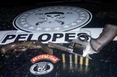 Cinco suspeitos são detidos após trocar tiros com a polícia no município de Capela