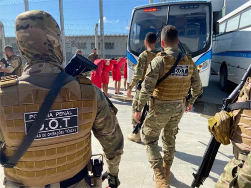 Polícia Penal transfere presos ligados a facções criminosas e garante mais segurança em Alagoas