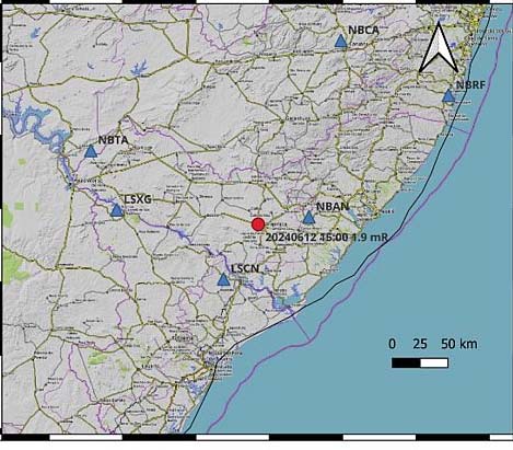 Alagoas é o 2º estado do Nordeste com mais tremores de terra em 2024, aponta LabSis