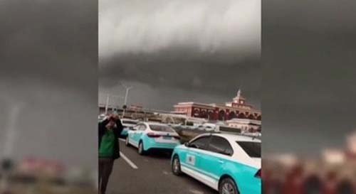 Tempestade: fenômeno 'supercélula' é registrado na China