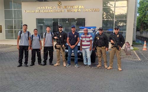 TRE/AL inicia transporte das urnas com apoio de agentes de segurança da JF e do TRT