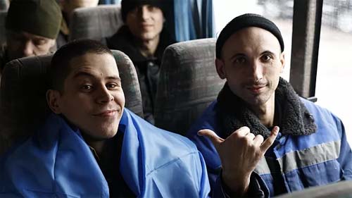 Ucrânia e Rússia Realizam Troca de 150 Prisioneiros de Guerra