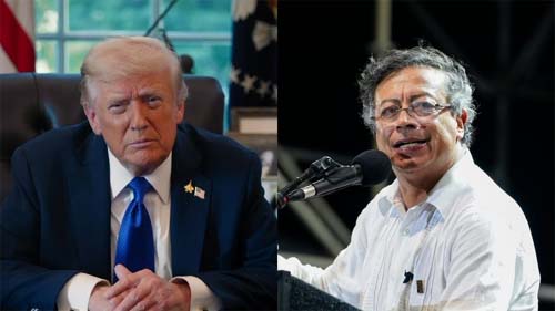 Diálogo entre líderes após divergências: Trump e Petro se encontram por telefone