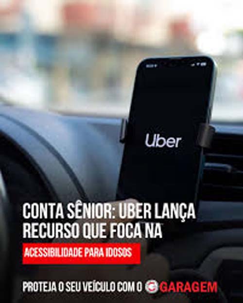 Uber lança versão simplificada do aplicativo para facilitar uso entre idosos