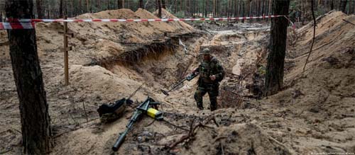 Zelenski compara ações das forças russas ao nazismo