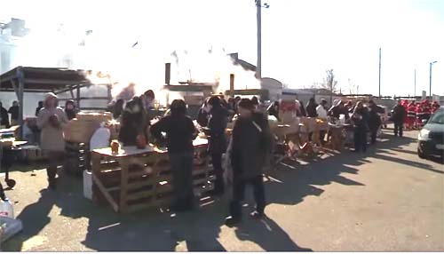 Exército e população preparam-se para defender capital ucraniana 