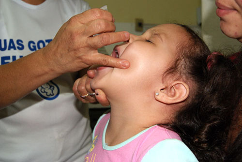 Dia D da vacinação contra poliomielite será neste sábado
