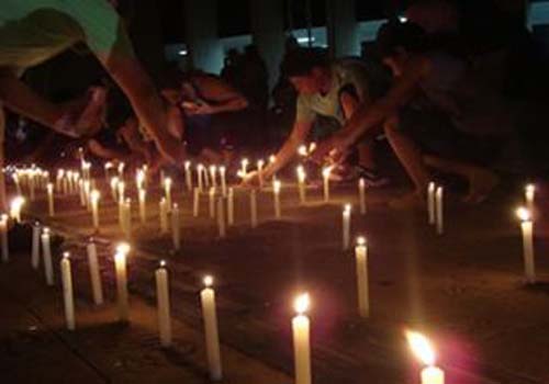 'Velaço' vai lembrar os mais de 800 homicídios este ano em Alagoas