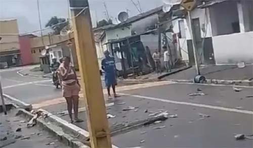 Vendaval atinge casas e escolas no litoral norte de Alagoas