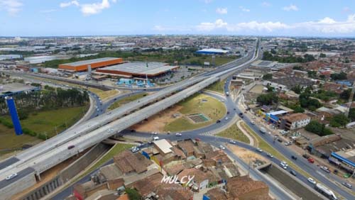 Túnel do Viaduto da PRF será interditado a partir desta quinta (11) para instalação da iluminação definitiva