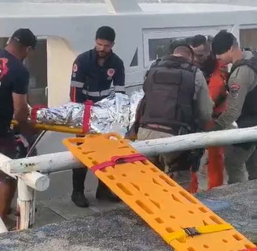 Duas pessoas se afogam após jangada virar em Barra de Santo Antônio