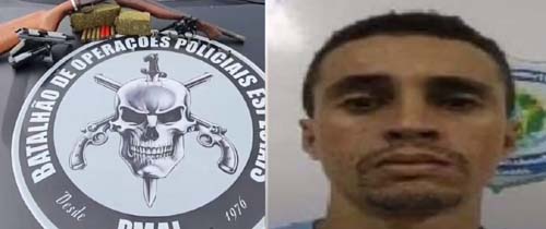 Suspeito de liderar facção criminosa morre em confronto com a polícia